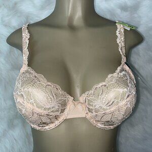 BALI LACE DESIRE FULL FIGURE UNDERWIRE BRA SZ 34B